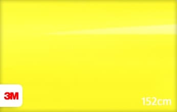 3M 2080 G55 Gloss Lucid Yellow plakfolie