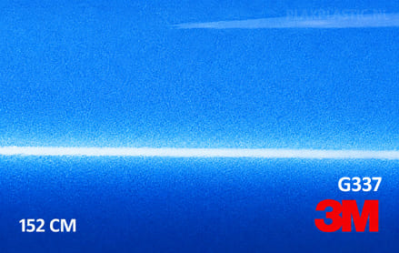 3M 2080 G337 Gloss Fire Blue plakplastic