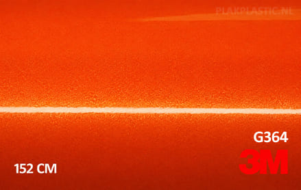 3M 2080 G364 Gloss Fiery Orange plakplastic