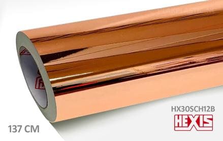 Hexis HX30SCH12B Super Chrome Rose Gold Gloss plakplastic